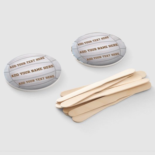 Gepersonaliseerd Beachvolleybal Handwaaier (Niet-gemonteerd)