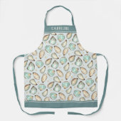 Gepersonaliseerd Beachy Summer Oyster & Pearl Patt Schort (Voorkant)
