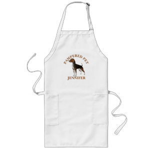Gepersonaliseerd Beagle Pet Groomer Apron Lang Schort