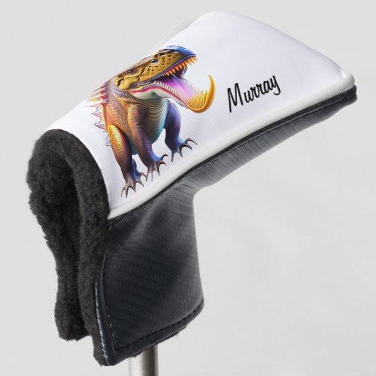 Gepersonaliseerd Beast Golf Putter Hoesje Golfheadcover (3/4 voorkant)