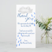 , gepersonaliseerd bedankje (Staand voorkant)