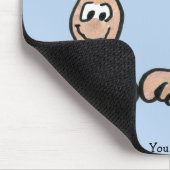 Gepersonaliseerd bedankt Gift Muismat (Hoek)