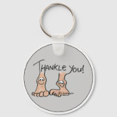 Gepersonaliseerd bedankt Gift Sleutelhanger (Voorkant)