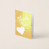 Gepersonaliseerd "Bedankt!" Kaart (Voorkant)