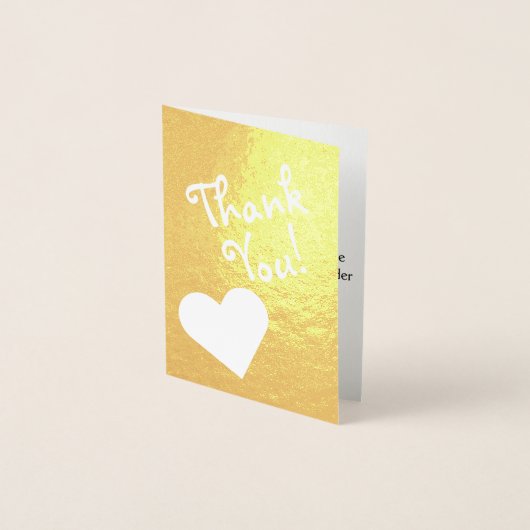 Gepersonaliseerd "Bedankt!" Kaart (Voorkant)