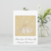 Gepersonaliseerd Bedankt voor het zijn van mijn br Kaart (Staand voorkant)