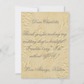 Gepersonaliseerd Bedankt voor het zijn van mijn br Kaart (Achterkant)