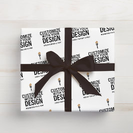 Gepersonaliseerd Bedrijf Kleine Onderneming Aangep Cadeaupapier