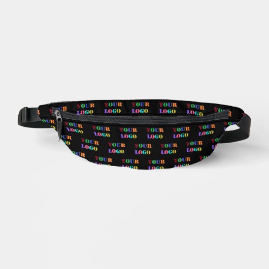 Gepersonaliseerd Bedrijf Logo Business Fanny Pack Heuptasje (Voorkant)