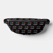 Gepersonaliseerd Bedrijf Logo Business Fanny Pack Heuptasje (Liggend)
