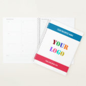 Gepersonaliseerd bedrijf Logo Text Planner Uw kleu (Display)