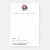 Gepersonaliseerd bedrijf post-it® notes (Voorkant)