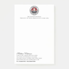 Gepersonaliseerd bedrijf post-it® notes