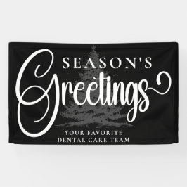 Gepersonaliseerd Bedrijf Professioneel Kerstmisvin Spandoek