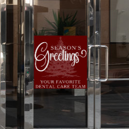 Gepersonaliseerd Bedrijf Professionele Zakelijke K Raamsticker