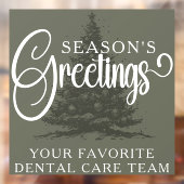 Gepersonaliseerd Bedrijf Professionele Zakelijke K Raamsticker (Vel 2)