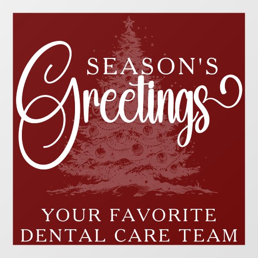 Gepersonaliseerd Bedrijf Professionele Zakelijke K Raamsticker (Vel)