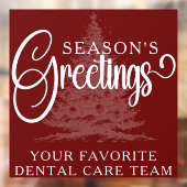 Gepersonaliseerd Bedrijf Professionele Zakelijke K Raamsticker (Vel 2)