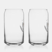 Gepersonaliseerd bedrijf voor brouwerij blikvorm glas (Rechts)