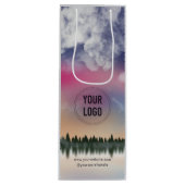 Gepersonaliseerd bedrijfslogo | Promotioneel bedri Wijn Cadeautas (Voorkant)