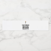 Gepersonaliseerd Bedrijfsmerk Aangepast Gepersonal Waterfles Etiket (Enkel label)