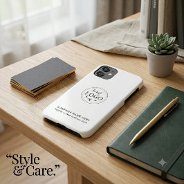 Gepersonaliseerd bedrijfsprofiel Case-Mate iPhone case
