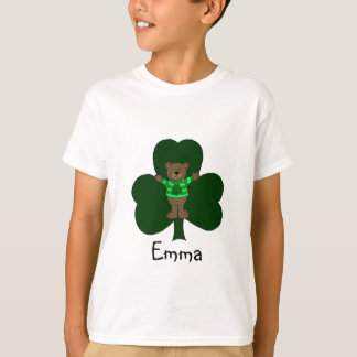 Gepersonaliseerd Beer en Shamrock T-shirt