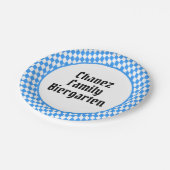 Gepersonaliseerd Beiers Oktoberfest Papieren Bordje (Gekanteld)