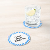 Gepersonaliseerd Beiers Oktoberfest Ronde Kartonnen Onderzetter (Insitu)