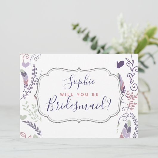 Gepersonaliseerd, ben je dan? Weddenskaart Kaart (Staand voorkant)