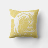 Gepersonaliseerd ben je mijn soennitische foxspore kussen (Achterkant)