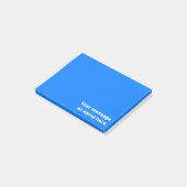 Gepersonaliseerd bericht Levendig Helder Krachtig Post-it® Notes (Schuin)