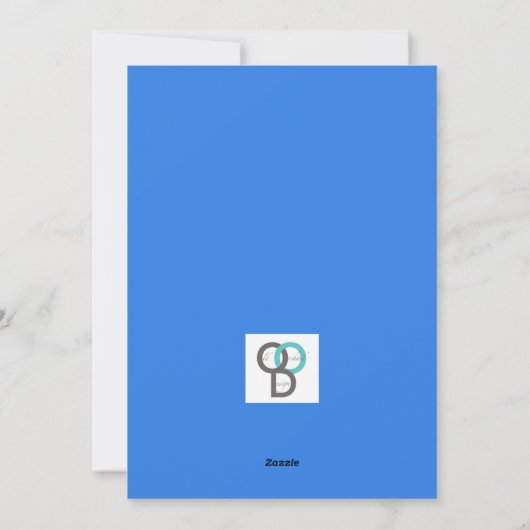 Gepersonaliseerd bericht Mont Ventoux Feestdagenkaart (Achterkant)