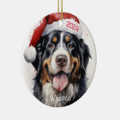 Gepersonaliseerd Berner Mountain Dog Ornament (Rechts)
