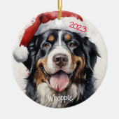 Gepersonaliseerd Berner Mountain Dog Ornament (Voorkant)