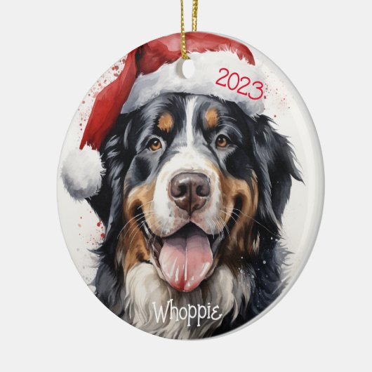 Gepersonaliseerd Berner Mountain Dog Ornament (Links)