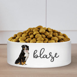 Gepersonaliseerd Berner Mountain Hondenvoer Voerbakje