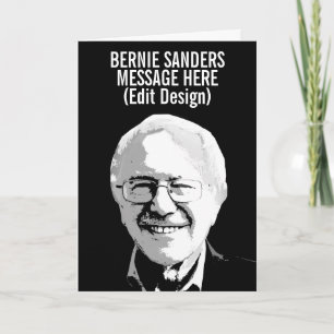 Gepersonaliseerd Bernie Sanders Kaart