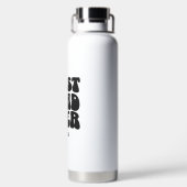 Gepersonaliseerd beste Afstudeerder ooit aangepast Waterfles (Achterkant)