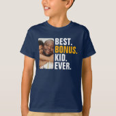 Gepersonaliseerd Beste Bonus Kind Ooit Stepchild T-shirt (Voorkant)