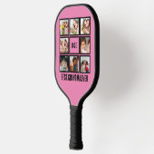 Gepersonaliseerd beste grootmoeder ooit 8 Foto col Pickleball Paddle (Links)