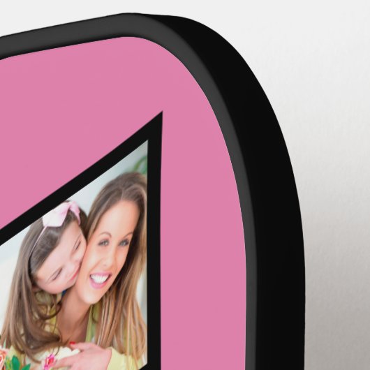 Gepersonaliseerd beste grootmoeder ooit 8 Foto col Pickleball Paddle (Links Detail)