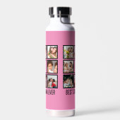 Gepersonaliseerd beste grootmoeder ooit 8 Foto col Waterfles (Links)