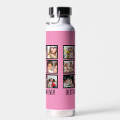 Gepersonaliseerd beste grootmoeder ooit 8 Foto col Waterfles (Rechts)