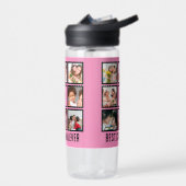 Gepersonaliseerd beste grootmoeder ooit 8 Foto col Waterfles (Links)