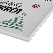 Gepersonaliseerd Beste Kerstman Snijplank (Hoek)