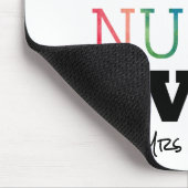 Gepersonaliseerd beste schoolverpleegster ooit kle muismat (Hoek)