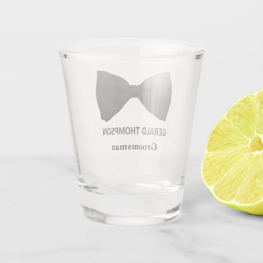 Gepersonaliseerd betonglas shot glas (Achterkant)