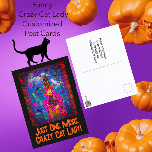 Gepersonaliseerd betoverende spookachtige Hallowee Briefkaart