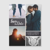 Gepersonaliseerd Bewaar de datum Bruiloft Fotocoll (Voorkant)